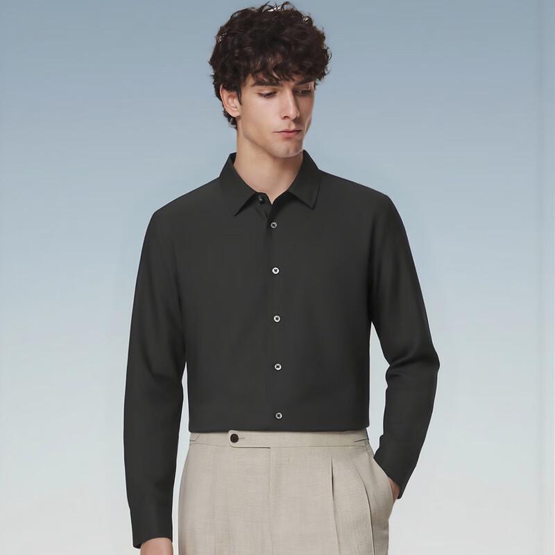 Judger Men s Four-Season Business Casual Long-Sleeve Shirt 43