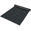 6x300 ft Heavy Duty PP Woven Weed Barrier Landscape Ground Cover 2.4Oz