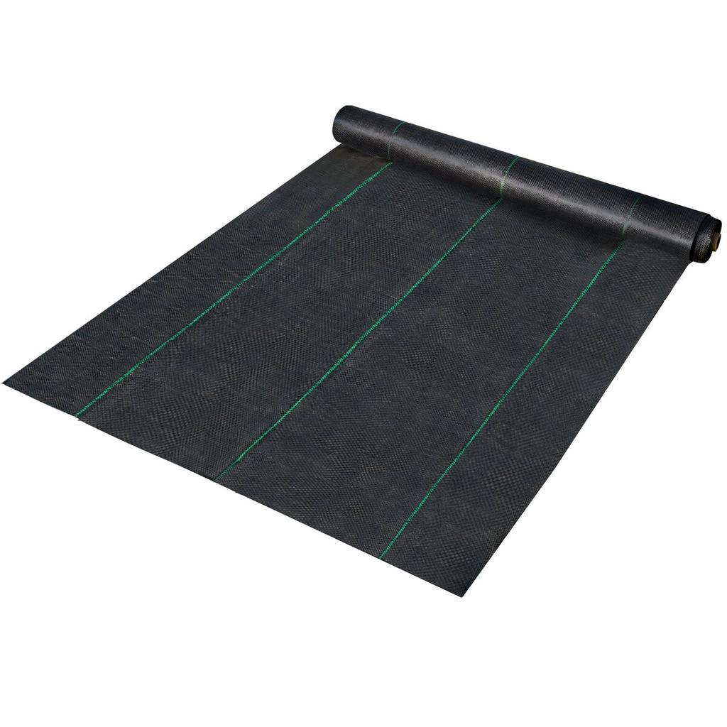 6x300 ft Heavy Duty PP Woven Weed Barrier Landscape Ground Cover 2.4Oz