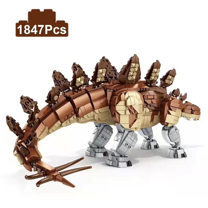 Jurassic Park Dinosaurier Welt Bausteine Tyrannosaurus Rex Ziegel Sets Brachiosaurus Jungen Spielzeug Kinder Weihnachtsgeschenke