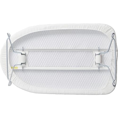 Yamazaki Steel Mesh Ironing Board, White, Approx. W60 x D36 x H19cm, Standard Line, Steam Mesh Construction, Crisp Finish, Ironing Board, 2137