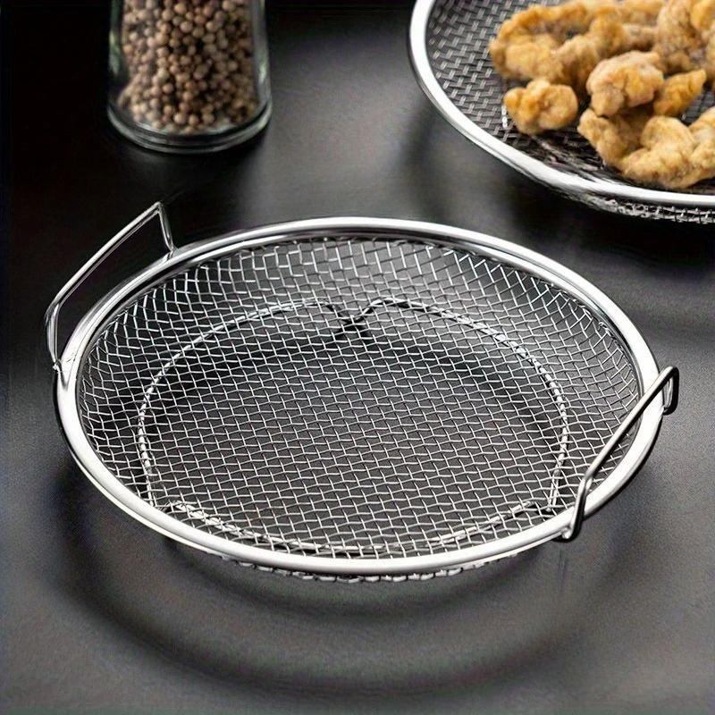 Stainless Steel Disc Oil Filter, Household Oil Residue Filter, Kitchen Frying Oil Filter Plate, Water Draining Plate