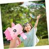 Unicorn Bubble Blower With Bubble Solution, Kids' Electric Automatic Bubble Gun Toy