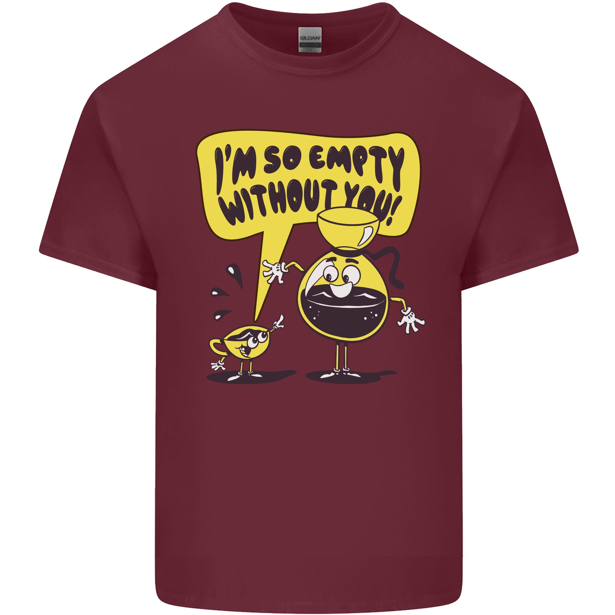 Funny Coffee Unisexs Light Cotton TShirt S
