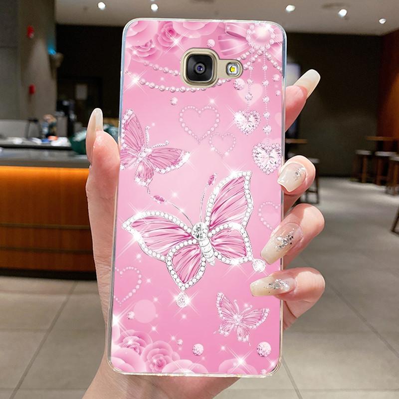 For Samsung Galaxy A5 2016 2017 Case Flowers Cover Soft Silicone Phone Case For Samsung A5 2017 2016 A510F A520F Fundas Bumper