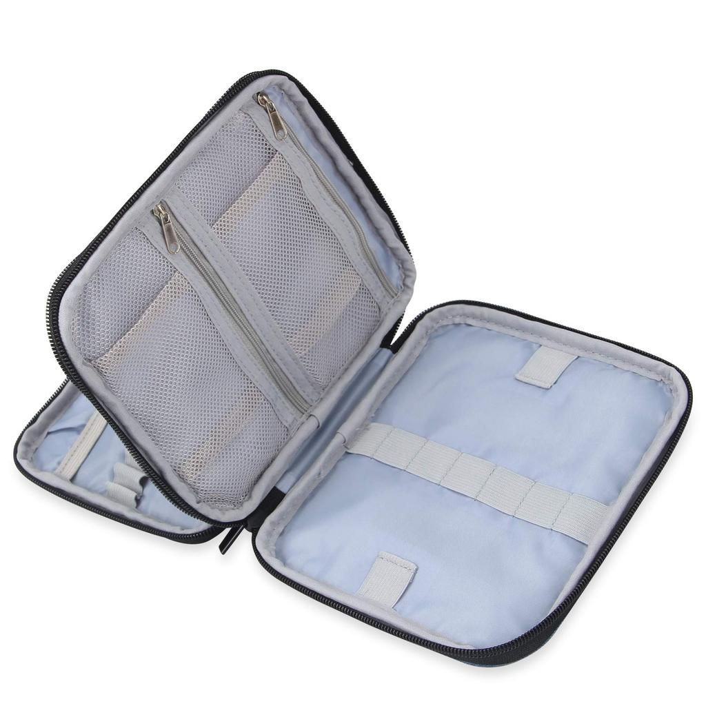 Teamoy Affordable Knitting Needle Storage Case for Crochet Lace Interchangeable Circular and Knitting Gift Included Not Blue Hooks, Hooks, Hooks,