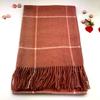 Autumn and winter new plaid wool shawl, warm fashion thickened scarf women, sweet multi-colored shawl