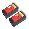 2pcs Blade Disposal Container Case Openable Cover Waste Blades Storage Box for Barber Shop