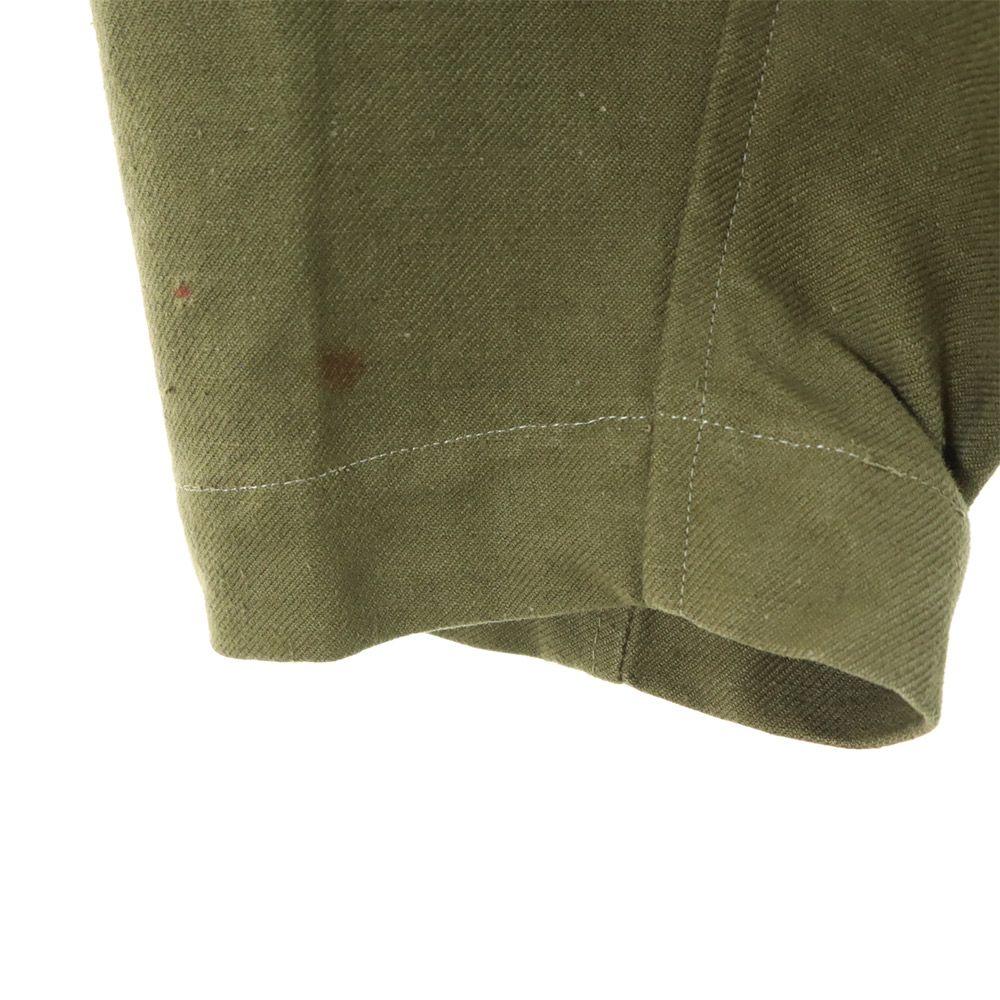 FRENCH ARMY 40s M47 1st Cotton Twill Military jacket khaki Men's Used