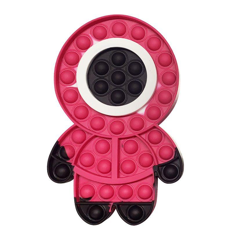 Squid Round Game Six Invitation Card Pop It Simple Dimple Stress Toys Reliever