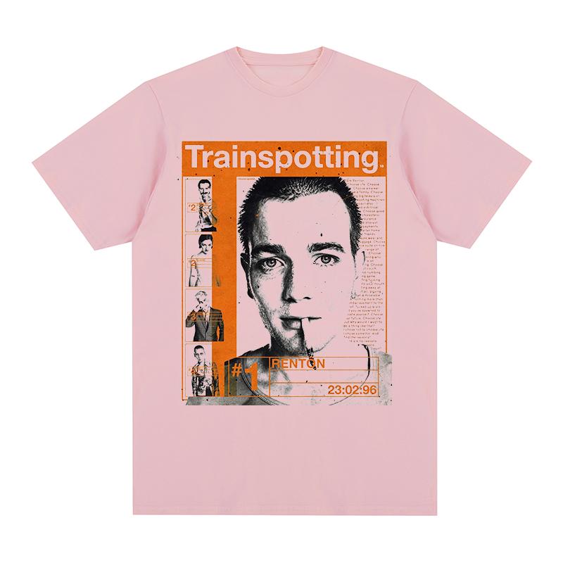 Trainspotting Vintage Tshirt New Retro Portrait Classic Design British Popular Cotton Men T Shirt New TEE TSHIRT Womens Tops