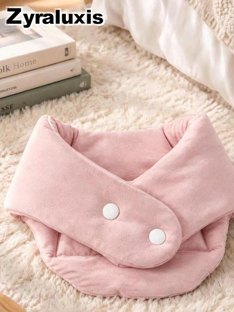 [Neck Protector] Cotton Neck Warmer, New Autumn & Winter Thickened Design with Pocket for Heat Pads, Thermal Neck Gaiter Wholesale