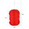 25cm Waterproof Solar Lanterns LED Light Nylon Cloth Chinese Japanese Hanging Lamp Outdoor Garden Yard Holiday Party Decoration