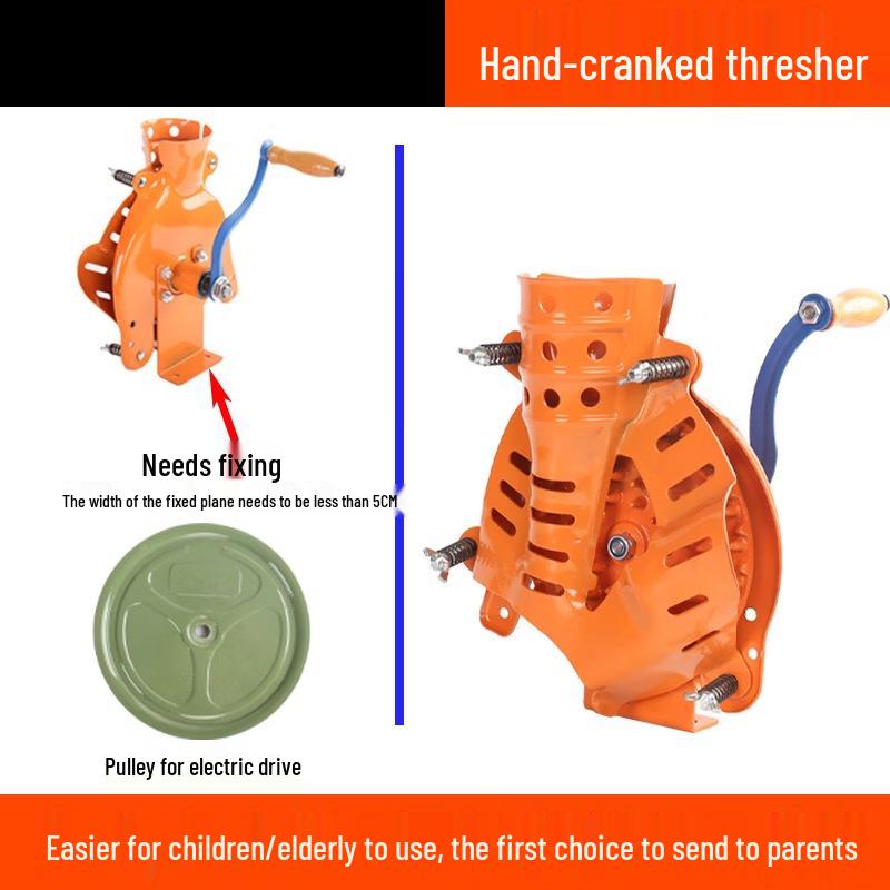 Semi-automatic Agricultural Corn Thresher