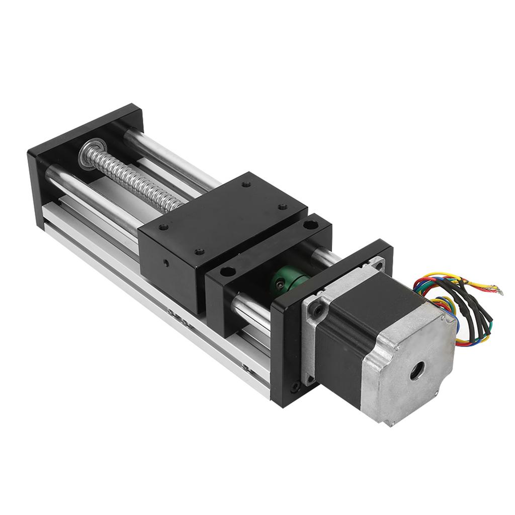Double Shaft Screw Linear Rail with 57 Motor(Effective Stroke 200mm 1204 Screw Rod)