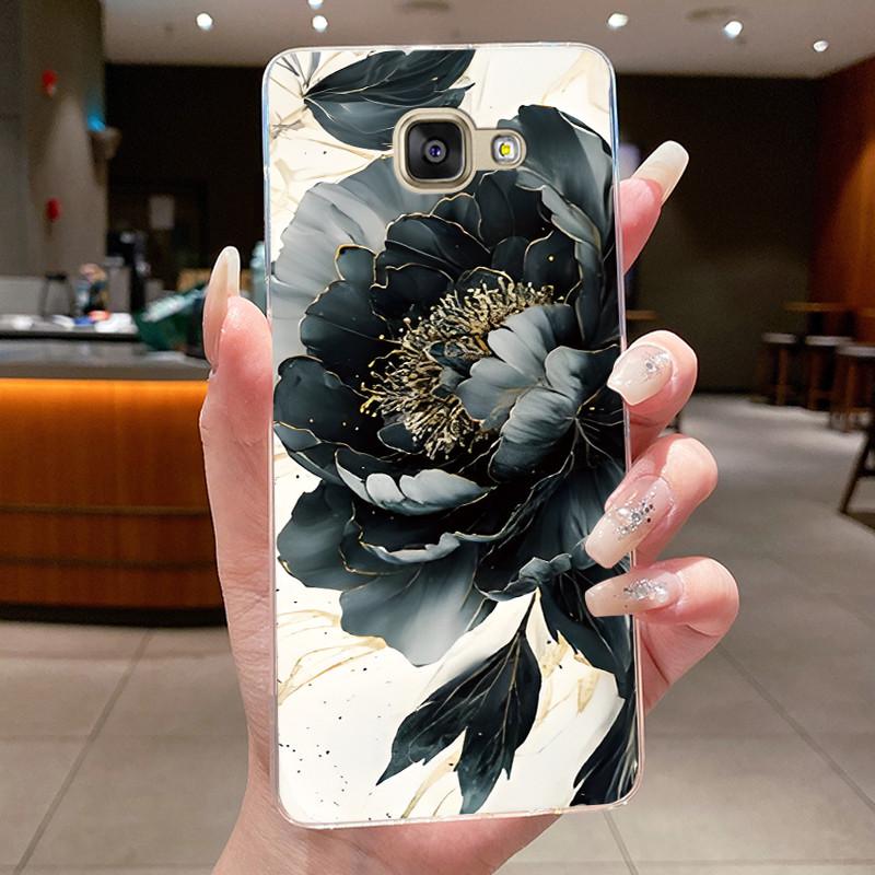 For Samsung Galaxy A5 2016 2017 Case Flowers Cover Soft Silicone Phone Case For Samsung A5 2017 2016 A510F A520F Fundas Bumper