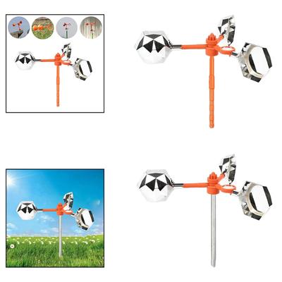 Bird Repellent, 360-degree Rotating Reflector for Outdoor Use