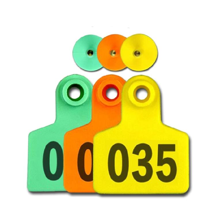 Pig Ear Tags Numbered Ear Tags for Sheep Cows Livestock Ear Tags 001-100