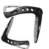 Pocket Size Stainless Steel Beard Comb Brush Shaving Men Mustache Shaping Tool
