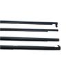 4 Stuks Auto Raam Rubberen Afwerking Voor Mitsubishi Pajero Montero V73 V93 V97 2000-2016 Weerstrip Afdichting Deurlijst Afwerking Glasafdichting