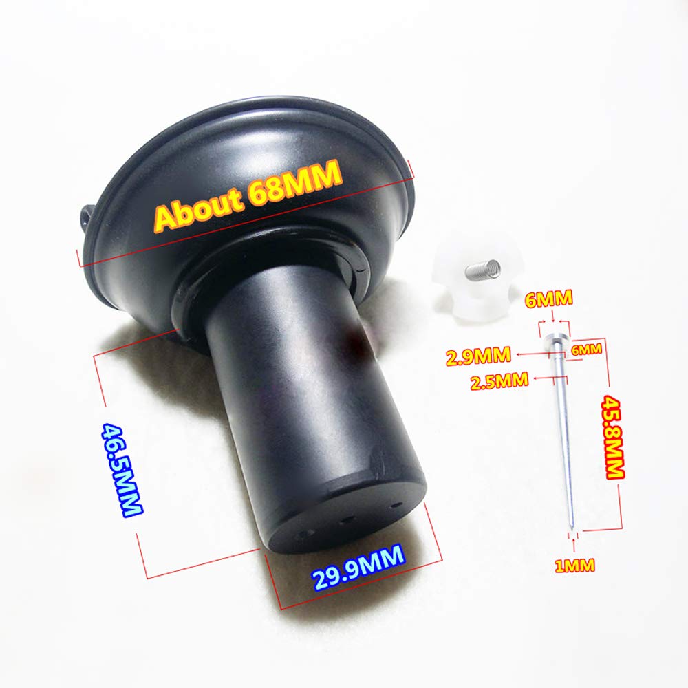 1 Set HMHonda CB400SS Compatible Carburetor Repair Kit Single Cylinder Motorcycle Carburetor Repair Kit 29.9MM Vacuum Diaphragm Plunger Configuration