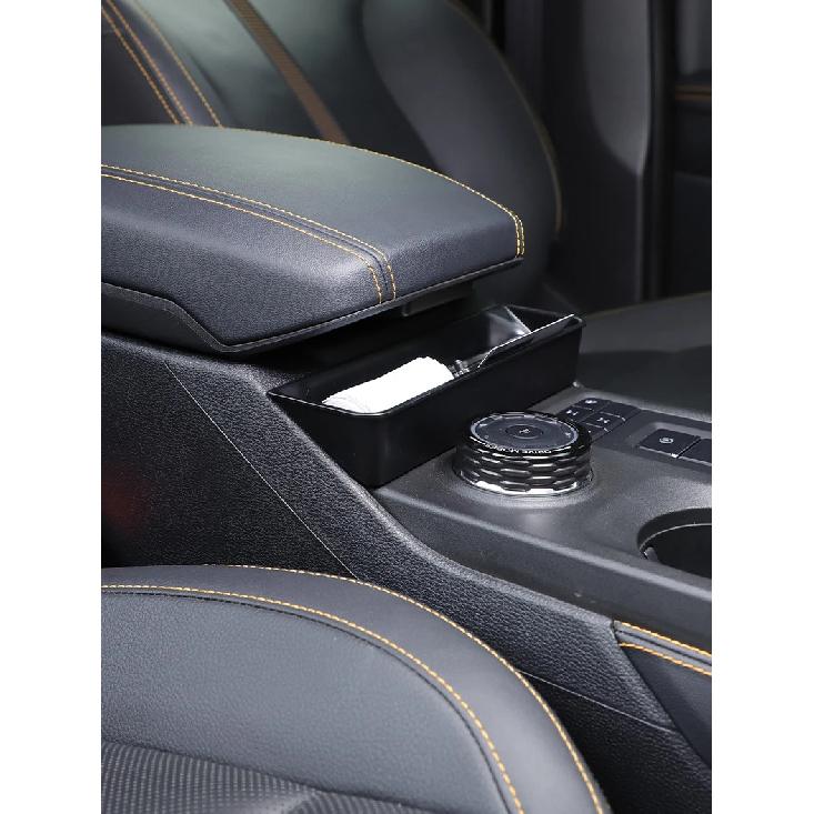Car Center Console Organizer Tray For Ford Ranger 2023 2024 2025 Interior Accessories Armrest Box Front Storage Box