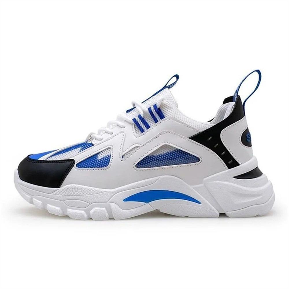 2025 neue atmungsaktive Fly-Knit-Laufschuhe Herrenschuhe Mode Koreanische Version Mesh Frühling und Herbst neue Herren-Sportschuhe