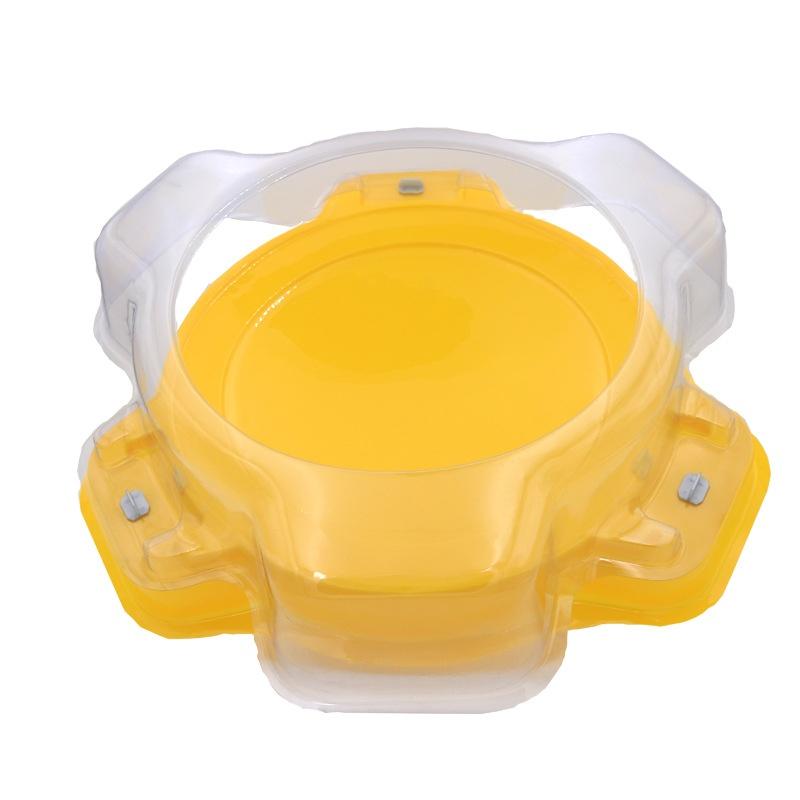 High-quality Plastic Gyro Disk Explosive Starstorm Spinning Top Card Head Pouch Packaging B-09 White