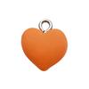 Colorful Resin Heart Earrings & Keychain Necklace Charm Set