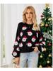 2024 Santa Claus Jacquard Knit Sweater - Women's Christmas Fashion