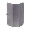 Approx.20x16x10mm Deflector Clips Silver Stainless Steel 4PACK