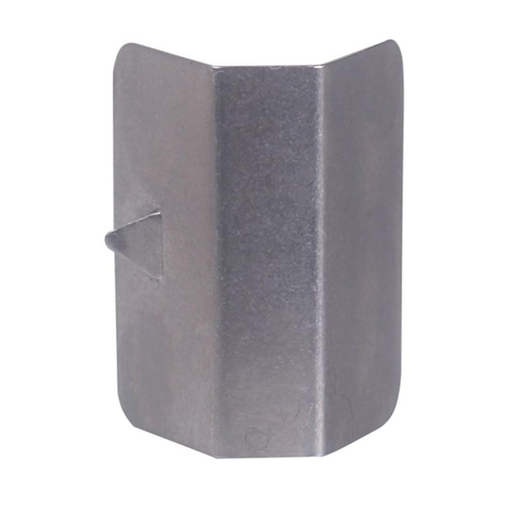 Approx.20x16x10mm Deflector Clips Silver Stainless Steel 4PACK