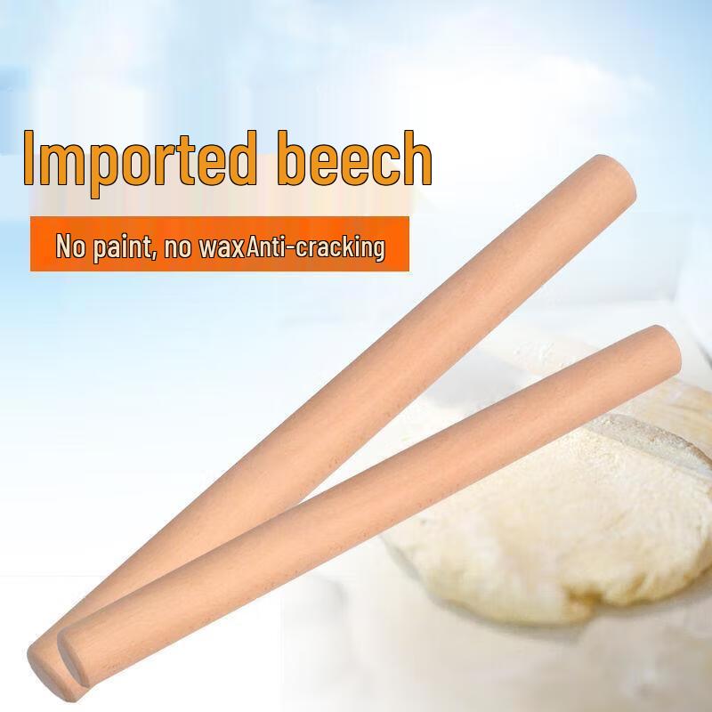 JingJingRS Beechwood Rolling Pin