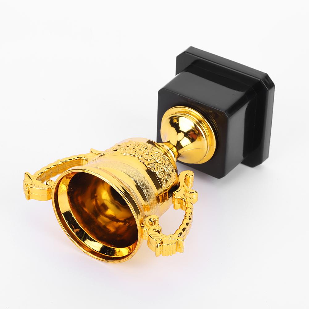 Gold Plastic Reward Trophy Cup Soccer Medals Prize Cup Early Educational Basketball Football Winners Gifts for Game School