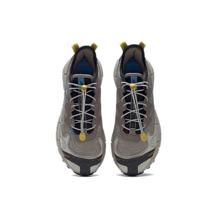 Reebok Buty Unisex Zig Kinetica 2 Edge Boulder Grey Essential-Blue Sulfur-Green GX0117
