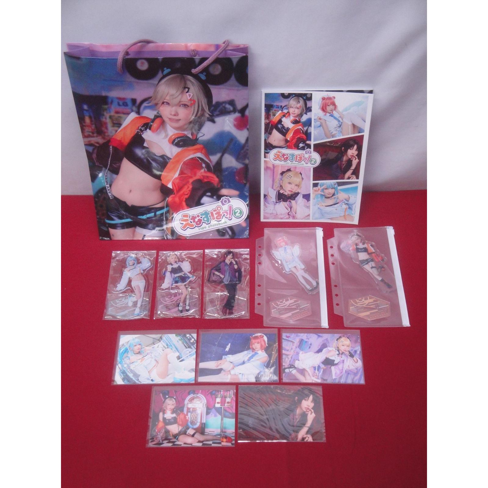 Enaspo! Set Enako Photo Book Acrylic Stand Raw Photo Paper Bag Comic Market 104 C104 314