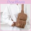 Pu Small Crossbody Bag For Women With Zipper Pocket And Vintage Style For Daily Use