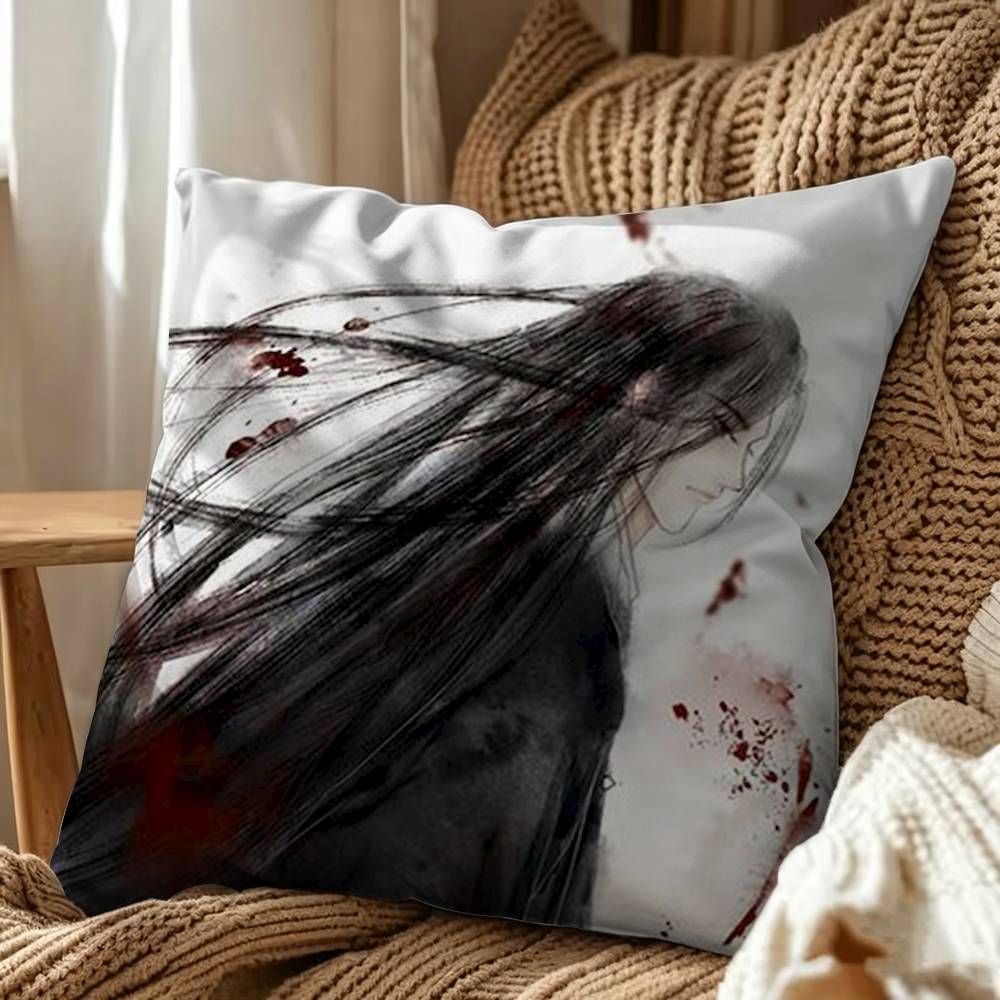 Mo D-Dao Z-Zu Shi Square Pillow Case Multi Sizes For Car Home Bedroom Decor Custom Valentine Gifts