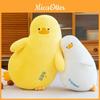 Creative Lazy Duck Plush With Soft Cotton Filling For Home Decor And Gift