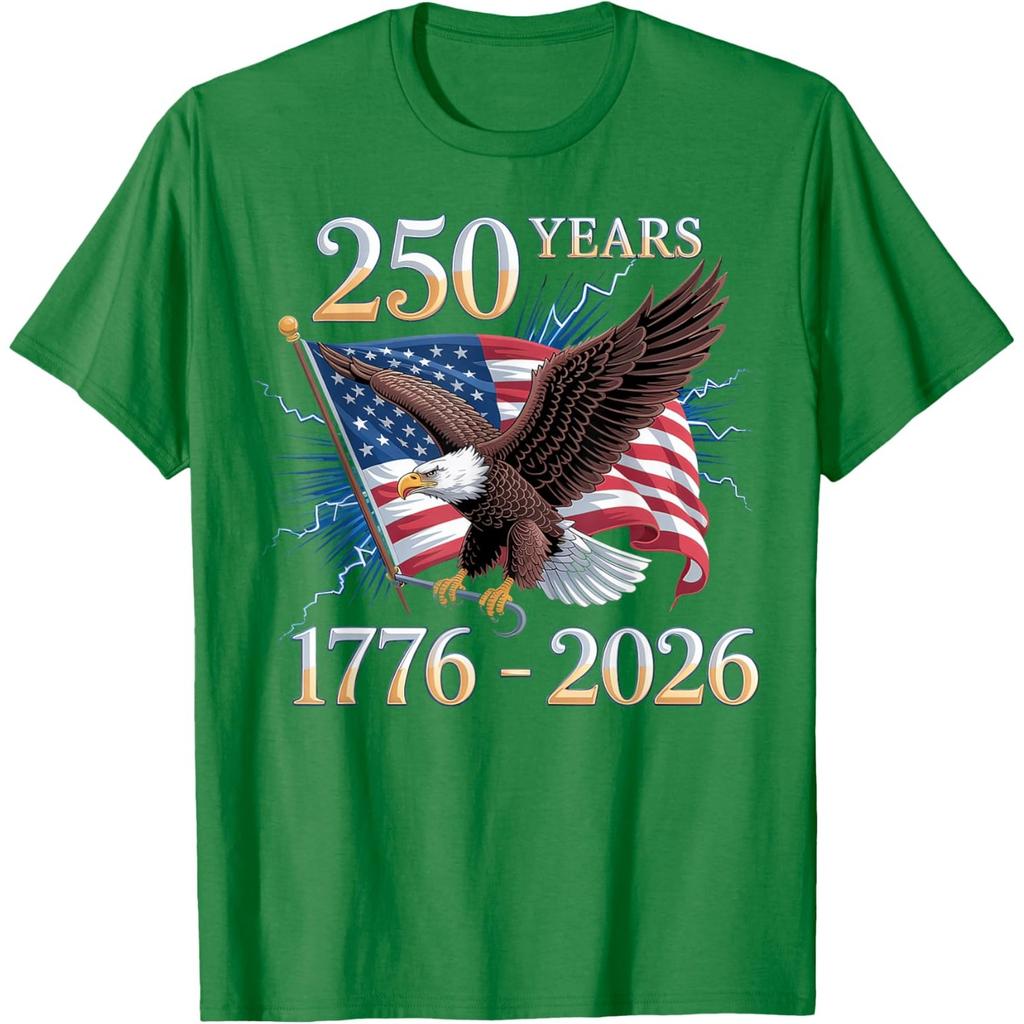 Orel a vlajka 250 let 1776-2026 250. narozeniny tričko