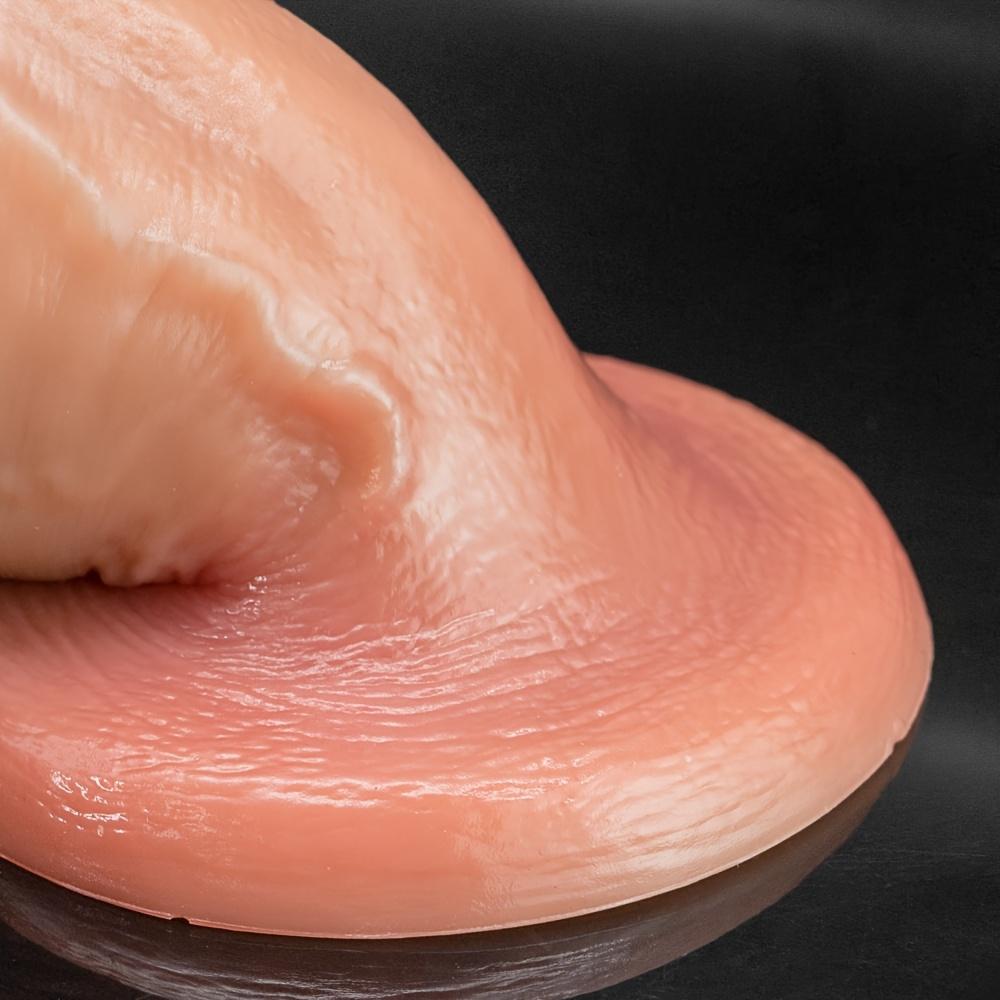 Realistischer Weichfleisch-Dildo – Verstellbarer Strap-On für Frauen & Paare, Lebensechte Textur, Freihändige Nutzung, Bequeme Passform, Intimes Erwachsenenspielzeug