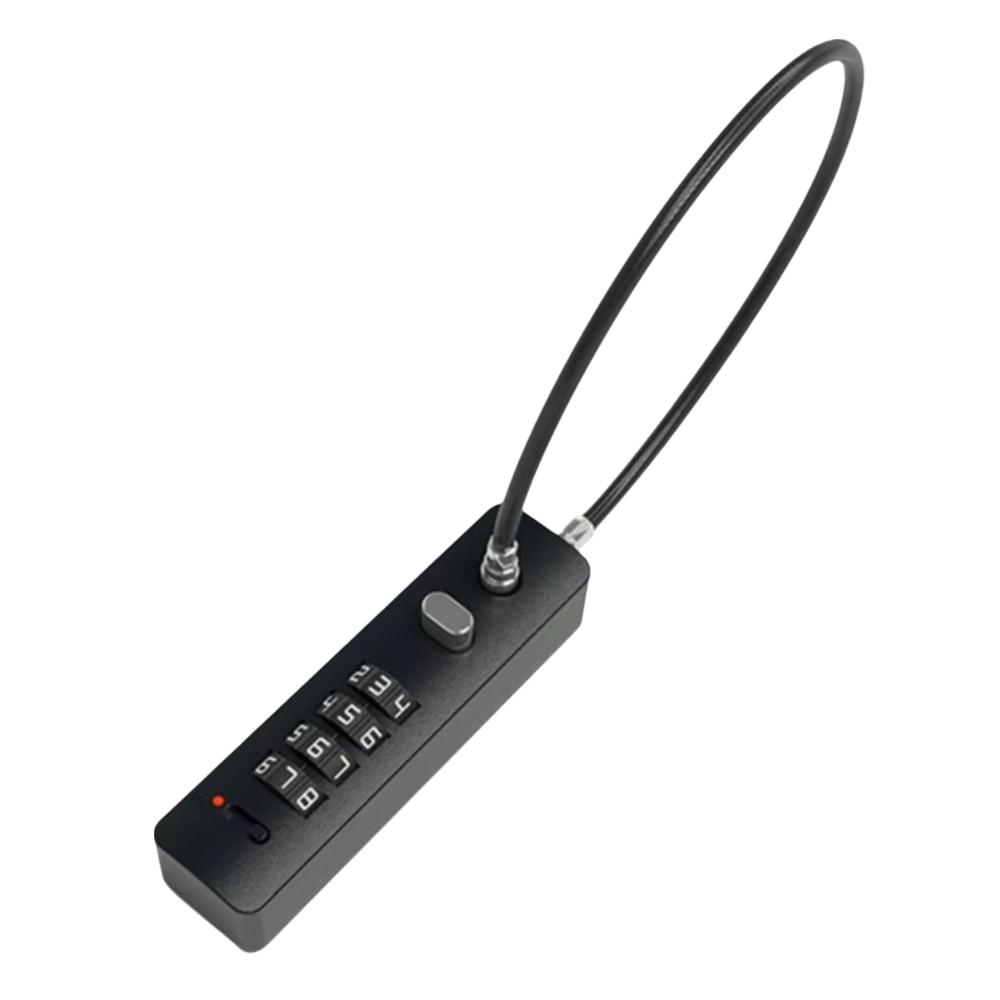 Resettable Code Long Rope Cable Lock Thickened Wire Password Lock Bicycle Locker