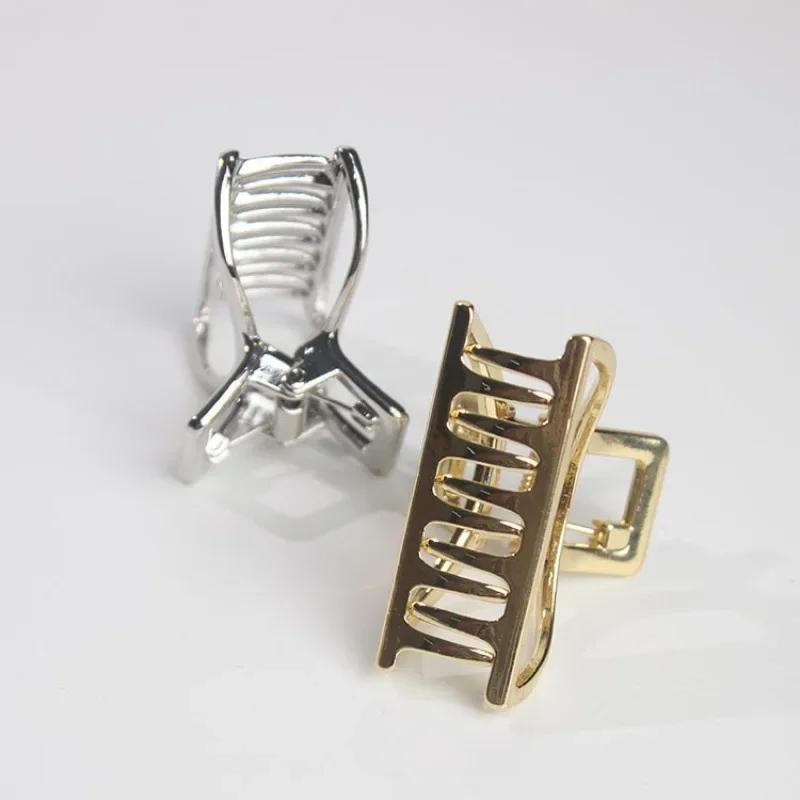 INS Explosive Hair Accessories Grab Clip Simple Alloy Small Grab Clip Bath Clip Claw Clip Hair Clips