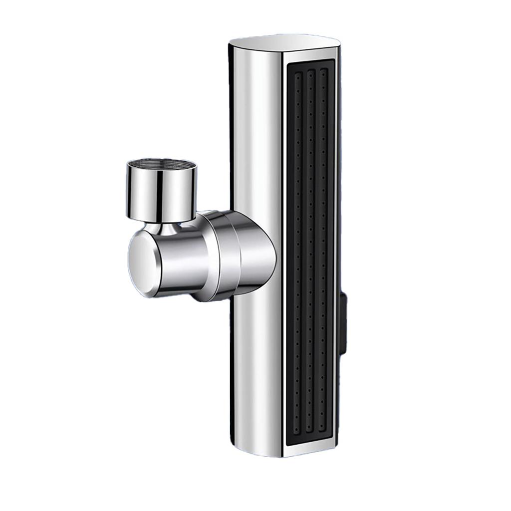 Premium Copper 360° Swivel Kitchen Faucet Head - 3 Modes (Bubble/Blade/Waterfall) Anti-Splash & High Pressure