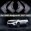 For Peugeot 5008 GT Mudguards Car Accessories Front Rear Mudflaps Protectors Scuff Plate Auto Splash Fender 2017  2022 2023