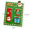 1/4 Set Kawaii Christmas Santa Claus Elk Snowman Magnetic Bookmarks Cute Stationery Bookmark For Books School Office Supplies