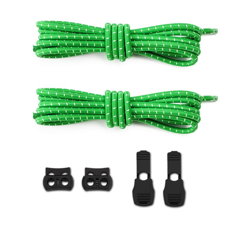 1Pair/3Pair New Unisex Round Elastic Shoelace High-Quality Laces for Sneakers and Casual Shoes Available in A Variety of Colors