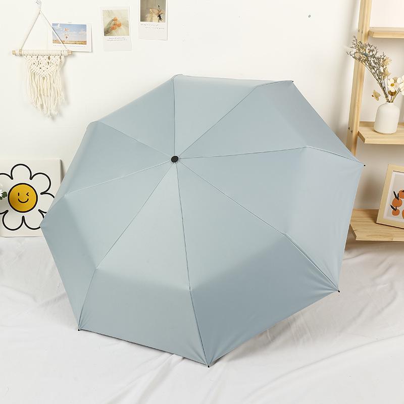 Doppelnutzungs-Sonnen- und Regenschirm - Manuell, Anti-UV, Robust, Faltbarer Sonnenschutz für Männer und Frauen