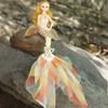 11 Movable Joints Mermaid Doll 17.7in Girl Children Toys Princess Doll  (with Lights and Music)