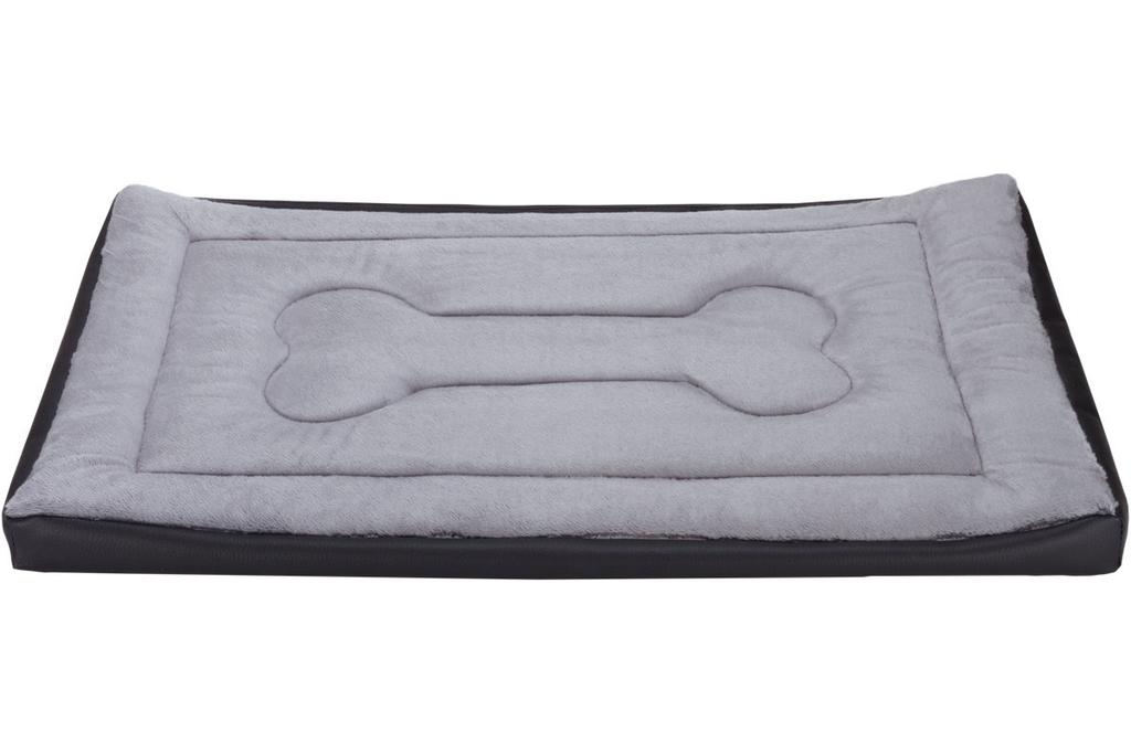 Dog Bed, Dog Mattress, Welsti Grey Fur M 70X50